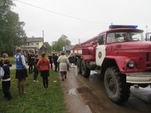 Экскурсия к пожарной машине