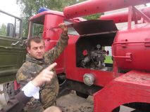 Экскурсия к пожарной машине